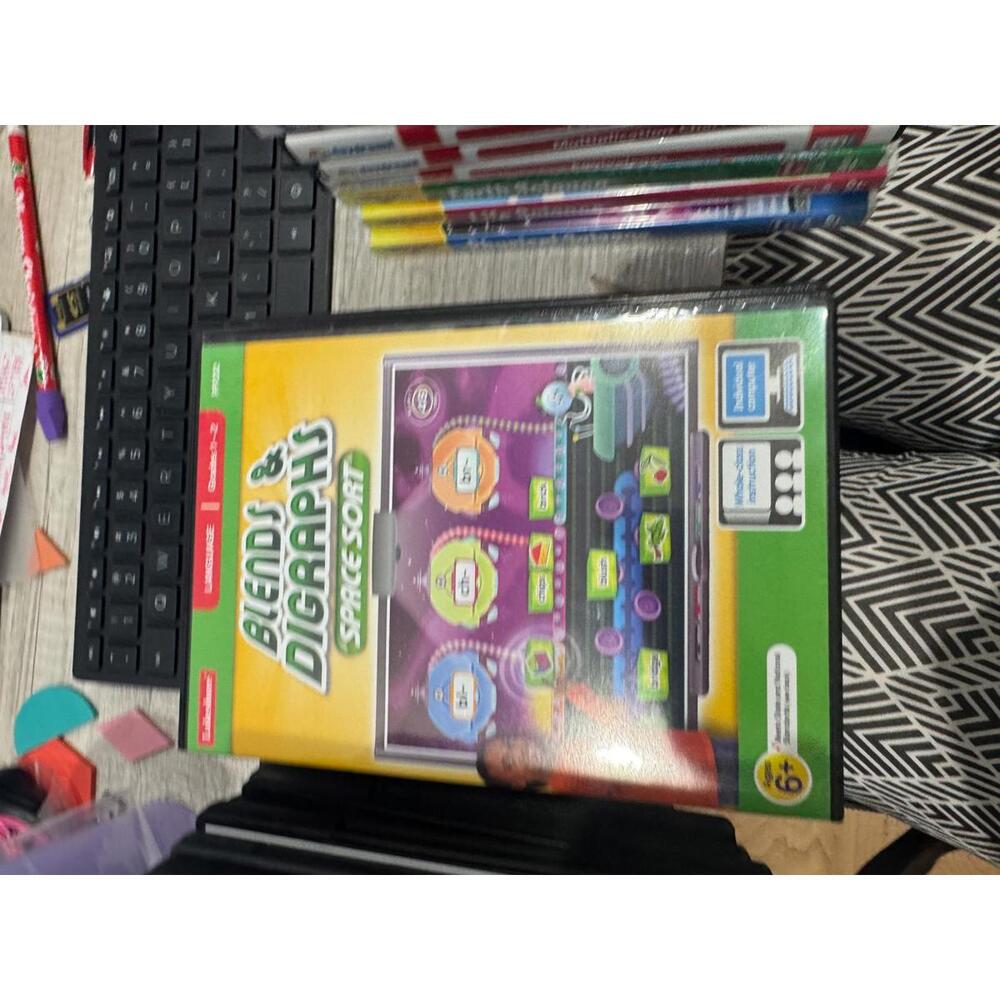 Blends & Digraphs Space Sort Educational Game